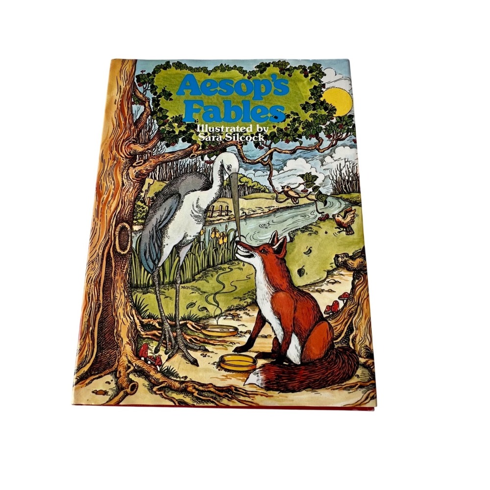 Aesop's Fables‎ Margaret Hughes Sara Silcock 1979 Hardcover Chartwell Books Vtg